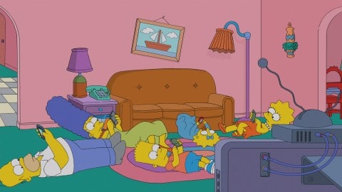 Die Couchgags der Simpsons Familie