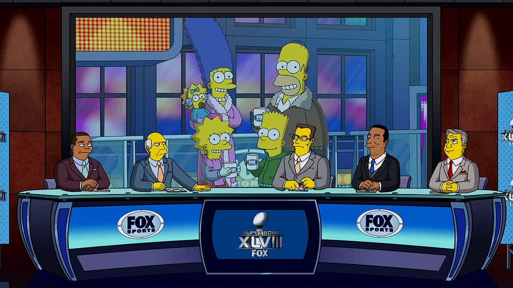 Die NFL trifft auf die Simpsons (ESPN, Disney+)