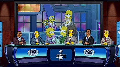 Die NFL trifft auf die Simpsons (ESPN, Disney+)